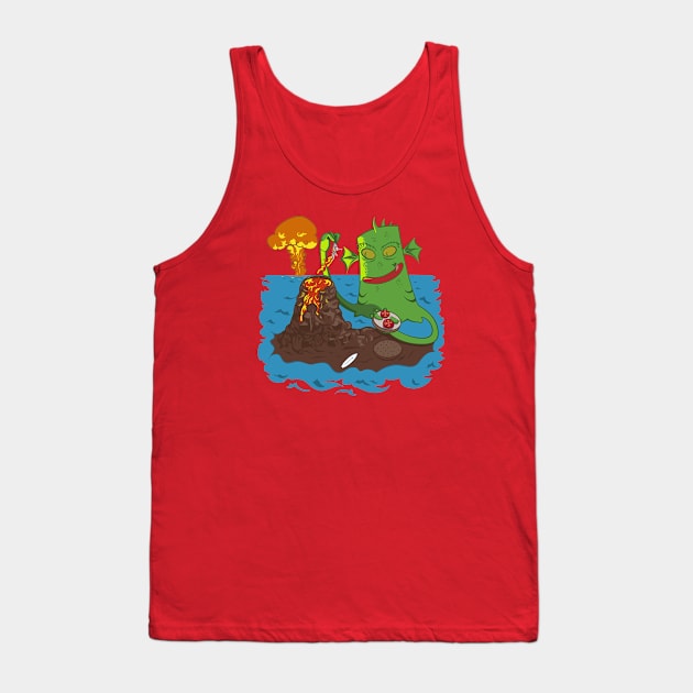 sea monster Tank Top by juliusllopis